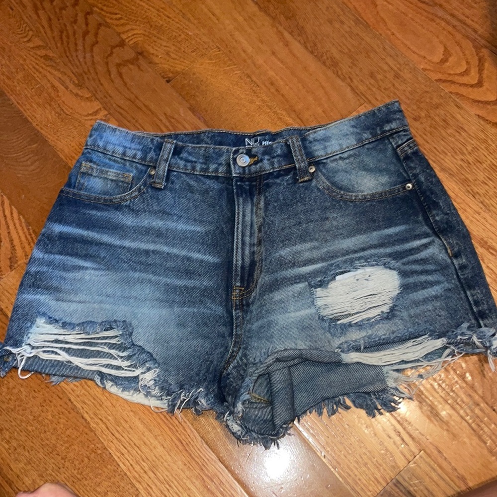 NOBO Ripped Jean shorts